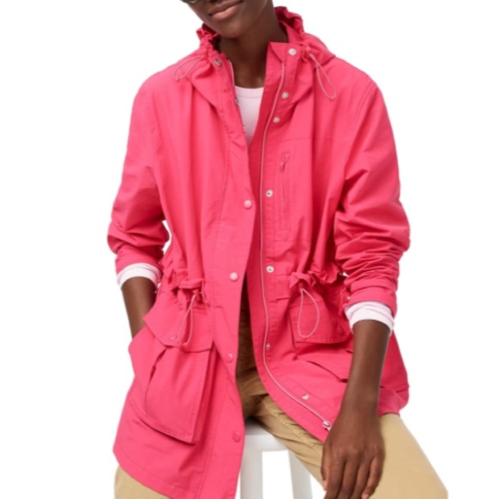 J.Crew perfect rain jacket